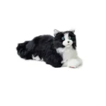 Metacat Smart Robot Cat Interactive Companion Pet Robotic Pet(Bicolor B&W )