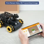 Hiwonder TurboPi Raspberry Pi Omnidirectional Mecanum Wheels Robot Car Kit with Camera Open Source Python for Beginners (Standard Kit without Raspberry Pi 4B) - Image 6