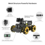Hiwonder TurboPi Raspberry Pi Omnidirectional Mecanum Wheels Robot Car Kit with Camera Open Source Python for Beginners (Standard Kit without Raspberry Pi 4B) - Image 8